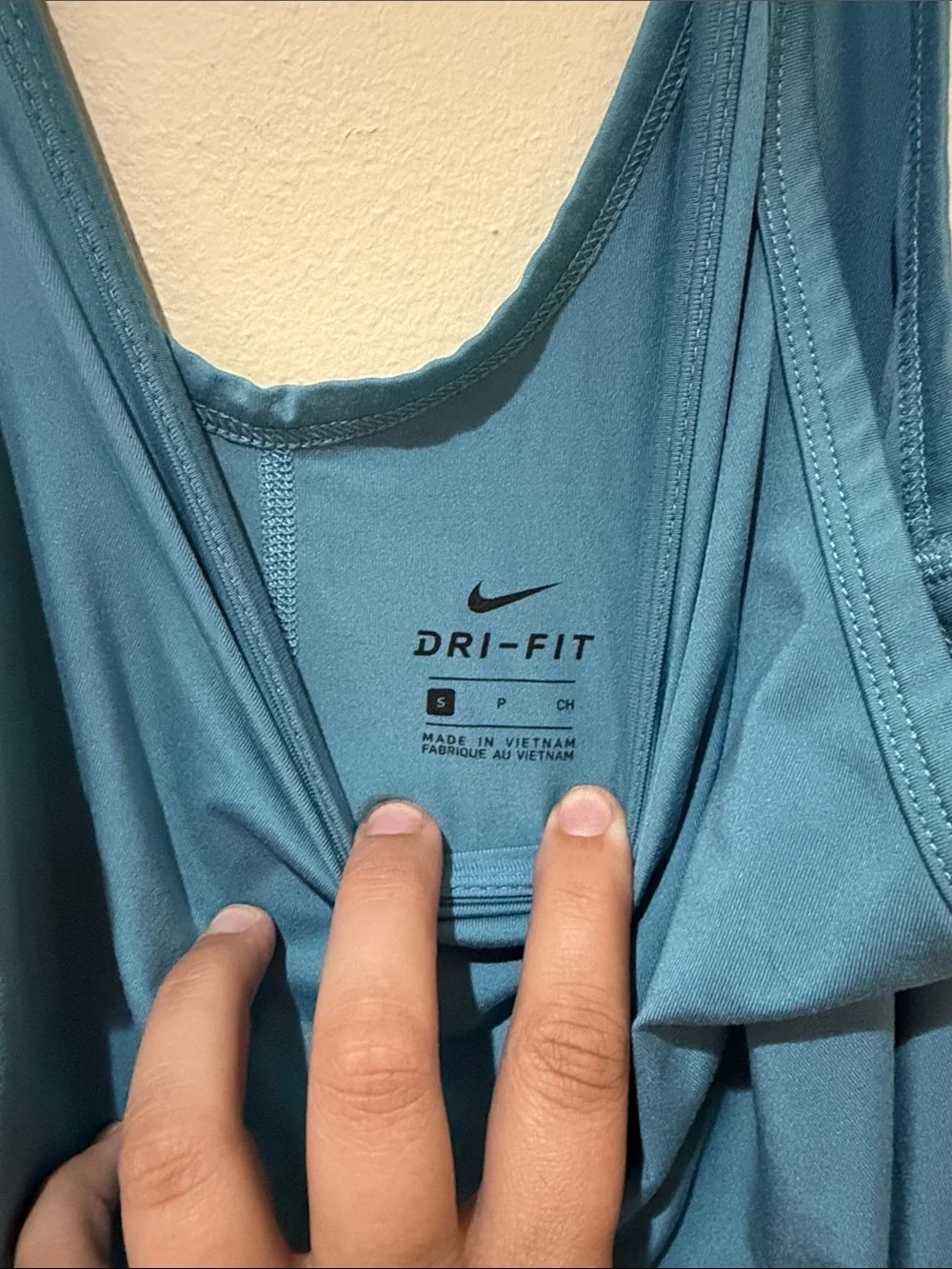 Nike Teal Blue Racerback Tank Top